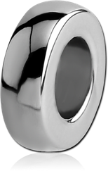 SURGICAL STEEL GRADE 316L BEAD 5.0-5.2 MM HOLE