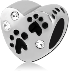 SURGICAL STEEL GRADE 316L BEAD 5.0-5.2 MM HOLE