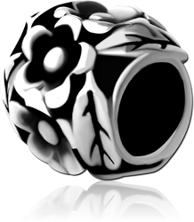 SURGICAL STEEL GRADE 316L BEAD 5.0 - 5.2 MM HOLE