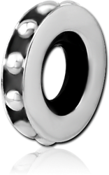 SURGICAL STEEL GRADE 316L BEAD 6.0 - 7.0 MM HOLE