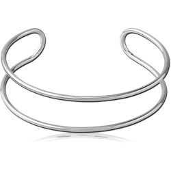 SURGICAL STEEL GRADE 316L WIRE BANGLE