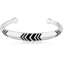 SURGICAL STEEL GRADE 316L BANGLE