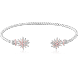 STERLING 925 SILVER BANGLE