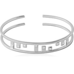 STERLING 925 SILVER BANGLE