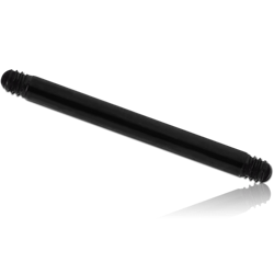 BLACK PVD COATED SURGICAL STEEL GRADE 316L BARBELL PIN