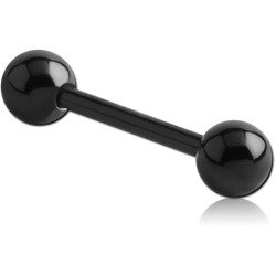 BLACK PVD COATED SURGICAL STEEL GRADE 316L MICRO BARBELL