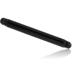 BLACK PVD COATED TITANIUM ALLOY BARBELL PIN