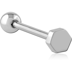 SURGICAL STEEL GRADE 316L APADRAVYA AND AMPALLANG BARBELL