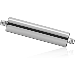 SURGICAL STEEL GRADE 316L EXTERNALLY THREADED BARBELL PINS