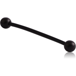 SYNTHETIC FLUOROPOLYMER BARBELL WITH POLYMER BALLS
