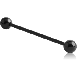 BIOFLEX® BARBELL WITH BLACK PVD COATED BALLS