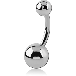 SURGICAL STEEL GRADE 316L NAVEL BANANA