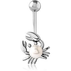 SURGICAL STEEL GRADE 316L NAVEL BANANA