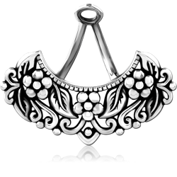 SURGICAL STEEL GRADE 316L NAVEL HANGERS FOR BANANA