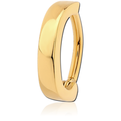 STERILE GOLD PVD COATED SURGICAL STEEL GRADE 316L BELLY CLICKER