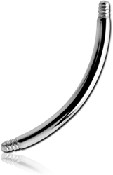 STERILE TITANIUM ALLOY MICRO CURVED BARBELL PIN