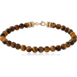 STERLING 925 SILVER GOLD PLATED 18K JEWELED BRACELET