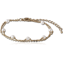 GOLD PVD COATED SURGICAL STEEL GRADE 316L BRACELET