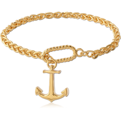 STERLING 925 SILVER GOLD PLATED JEWELED BRACELET