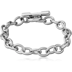 SURGICAL STEEL GRADE 316L BRACELET - T BAR