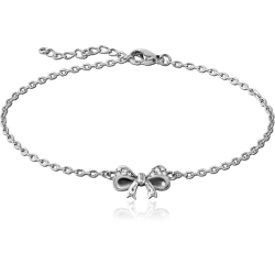 SURGICAL STEEL GRADE 316L JEWELED BRACELET