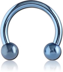 ANODISED SURGICAL STEEL GRADE 316L MICRO CIRCULAR BARBELL