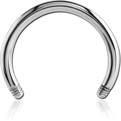 STERILE SURGICAL STEEL GRADE 316L CIRCULAR BARBELL PIN