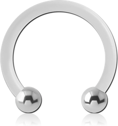 STERILE BIOFLEX® MICRO CURVED BARBELL WITH STEEL BALLS