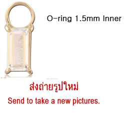 14 KARAT GOLD YELLOW JEWELED CHARM