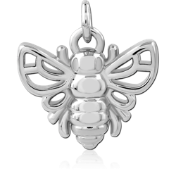 RHODIUM PLATED BASE METAL CHARM