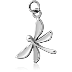 SURGICAL STEEL GRADE 316L CHARM - DRAGONFLY