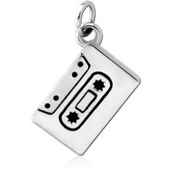 SURGICAL STEEL GRADE 316L CHARM - CASSETTE