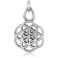 SURGICAL STEEL GRADE 316L CHARM