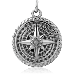 SURGICAL STEEL GRADE 316L CHARM