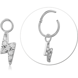 SURGICAL STEEL GRADE 316L CHARM