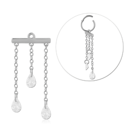 SURGICAL STEEL GRADE 316L CHARM