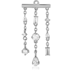 SURGICAL STEEL GRADE 316L CHARM