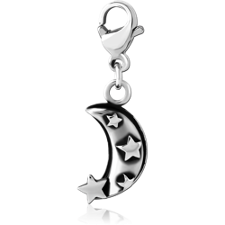 SURGICAL STEEL GRADE 316L CHARM WITH LOBSTER LOCKER