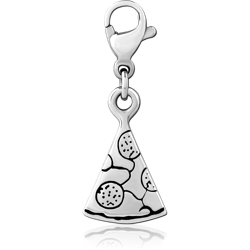 SURGICAL STEEL GRADE 316L CHARM WITH LOBSTER LOCKER