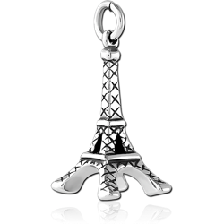 SURGICAL STEEL GRADE 316L CHARM-EIFFEL TOWER