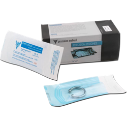 PRECISION STERILIZATION POUCHES 200PC - 1.25x3 INCH