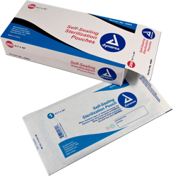DYNAREX STERILIZATION POUCH 200PCS - 2.25X2.75
