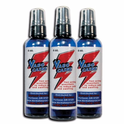 VASOCAINE TOPICAL ANESTHETIC SPRAY - 4OZ BOTTLE