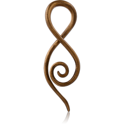 ANTIQUE BASE METAL PVD COATED SURGICAL STEEL CLAW