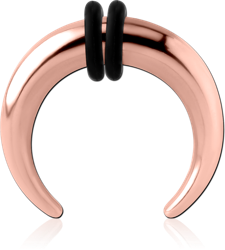 ROSE GOLD PVD COATED SURGICAL STEEL GRADE 316L CIRCULAR CLAWS