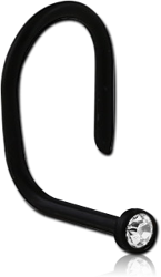 BIOFLEX® CURVED JEWELED NOSE STUDS PART