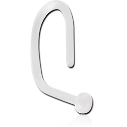 BIOFLEX® CURVED NOSE STUD WITH DISC