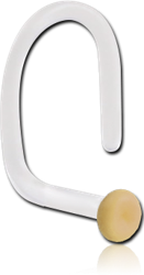 STERILE BIOFLEX® INTERNAL CURVED NOSE STUDS AND 2MM DISC