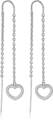 SURGICAL STEEL GRADE 316L CHAIN EARRINGS PAIR