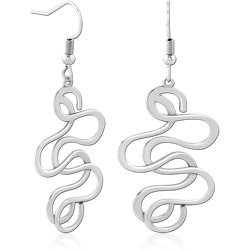 SURGICAL STEEL GRADE 316L EARRINGS PAIR